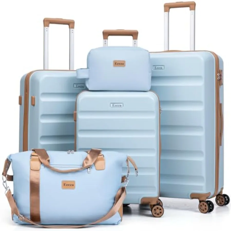 Luggage Sets 5 Pcs, Suitcases with Wheels, ABS Hard Case Luggage with TSA Lock Spinner Wheels, Carry On Luggage Set 20/24/28 In
Luggage Sets 5 Pcs, Suitcases with Wheels, ABS Hard Case Luggage with TSA Lock Spinner Wheels, Carry On Luggage Set 20/24/28 In