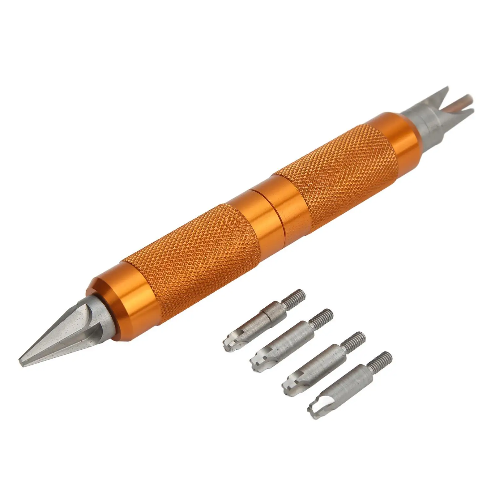 Swivel Head Deburring Tool w/ Steel Blade for plastic - Precision Deburring Tool
Swivel Head Deburring Tool w/ Steel Blade for plastic - Precision Deburring Tool