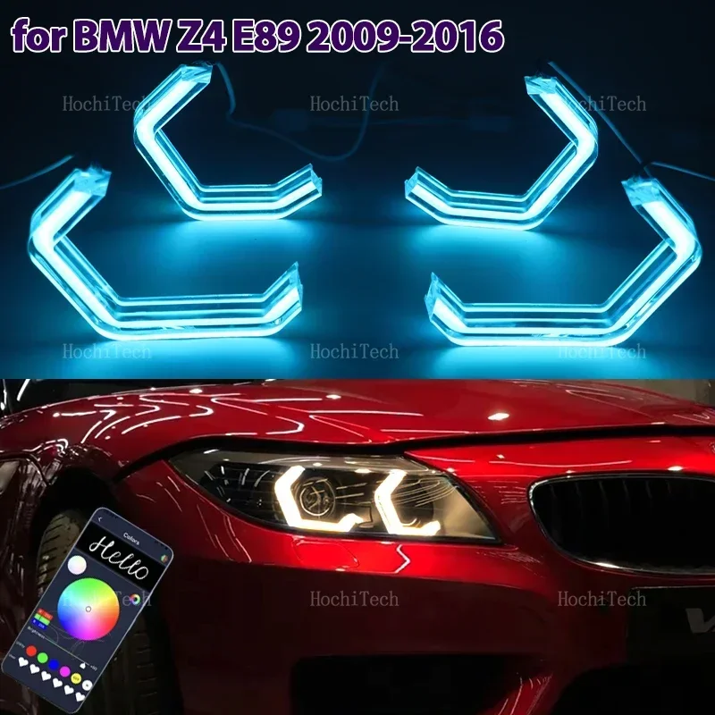 App control M4 style LED Angel Eyes Bulb Ring RGB Lamp for BMW Z4 E89 2009-2016 sDrive18i sDrive20i 23i 28i 30i sDrive35i 35is
App control M4 style LED Angel Eyes Bulb Ring RGB Lamp for BMW Z4 E89 2009-2016 sDrive18i sDrive20i 23i 28i 30i sDrive35i 35is