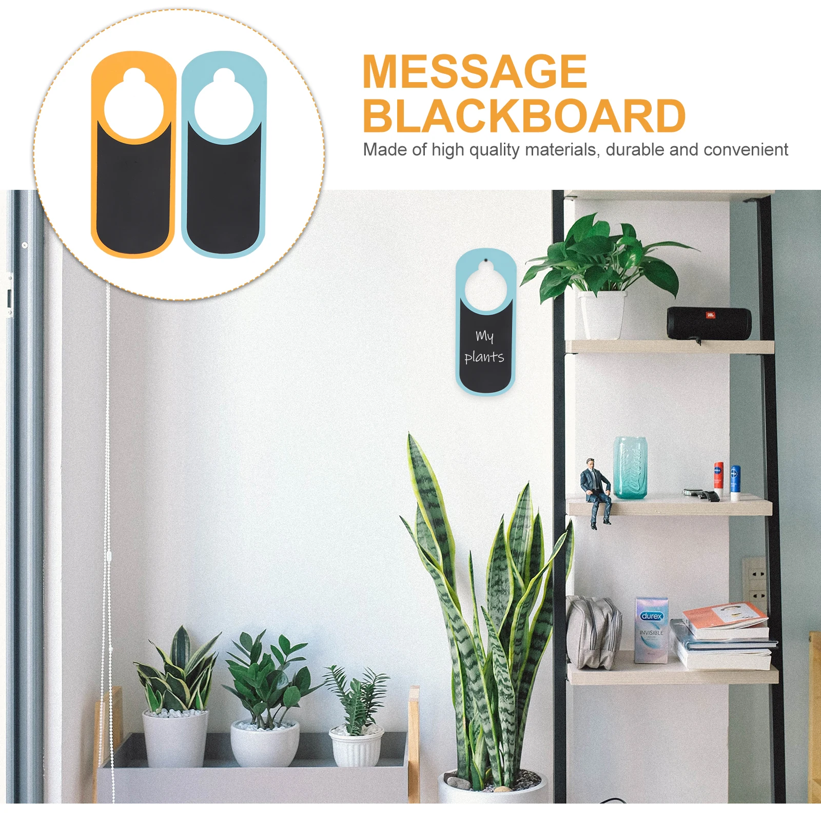 2 pcs DoubleSidedChalkboardSign DurableWood Reusable DoorHangingMessageBoard BlackboardOfficeHomeDecor ChalkSign
2 pcs DoubleSidedChalkboardSign DurableWood Reusable DoorHangingMessageBoard BlackboardOfficeHomeDecor ChalkSign