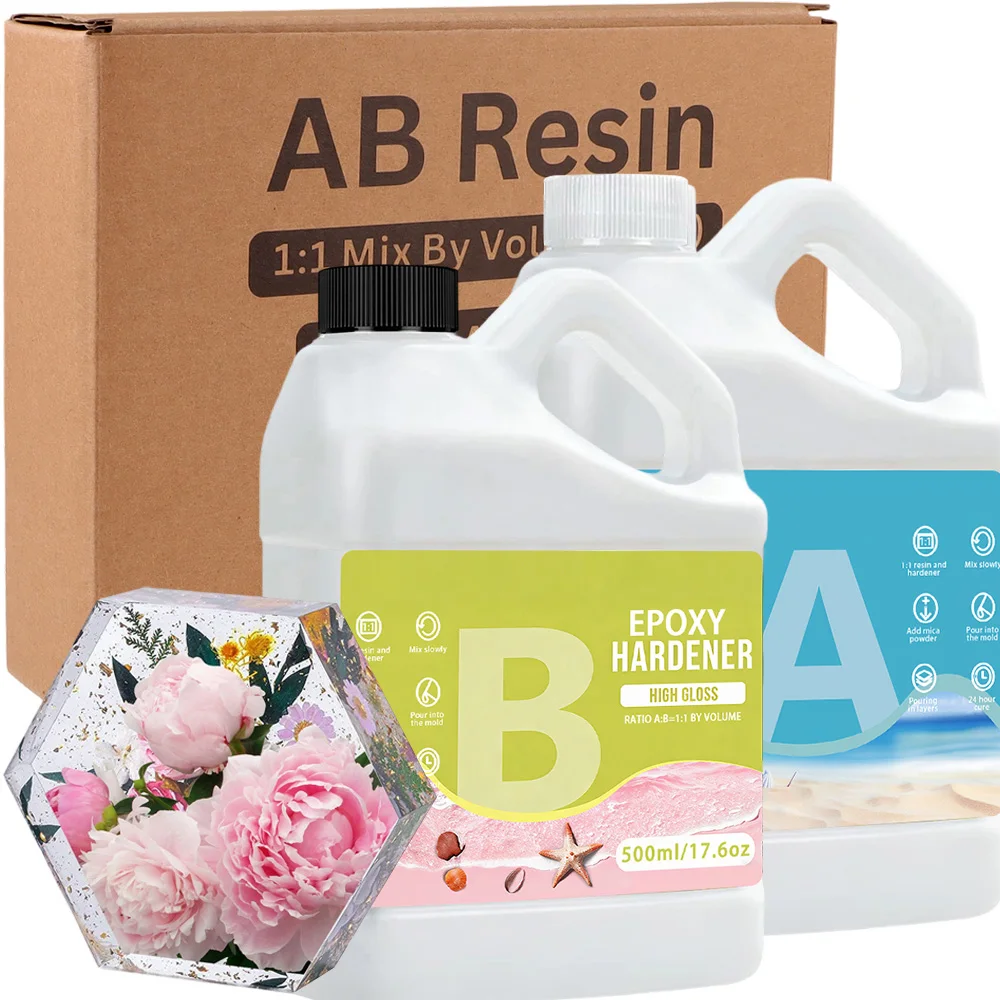 Crystal Clear Epoxy Resin Kit,No Yellowing No Bubble Art Resins Casting Resin for Art Crafts, Jewelry Making, Wood & Resin Molds
Crystal Clear Epoxy Resin Kit,No Yellowing No Bubble Art Resins Casting Resin for Art Crafts, Jewelry Making, Wood & Resin Molds