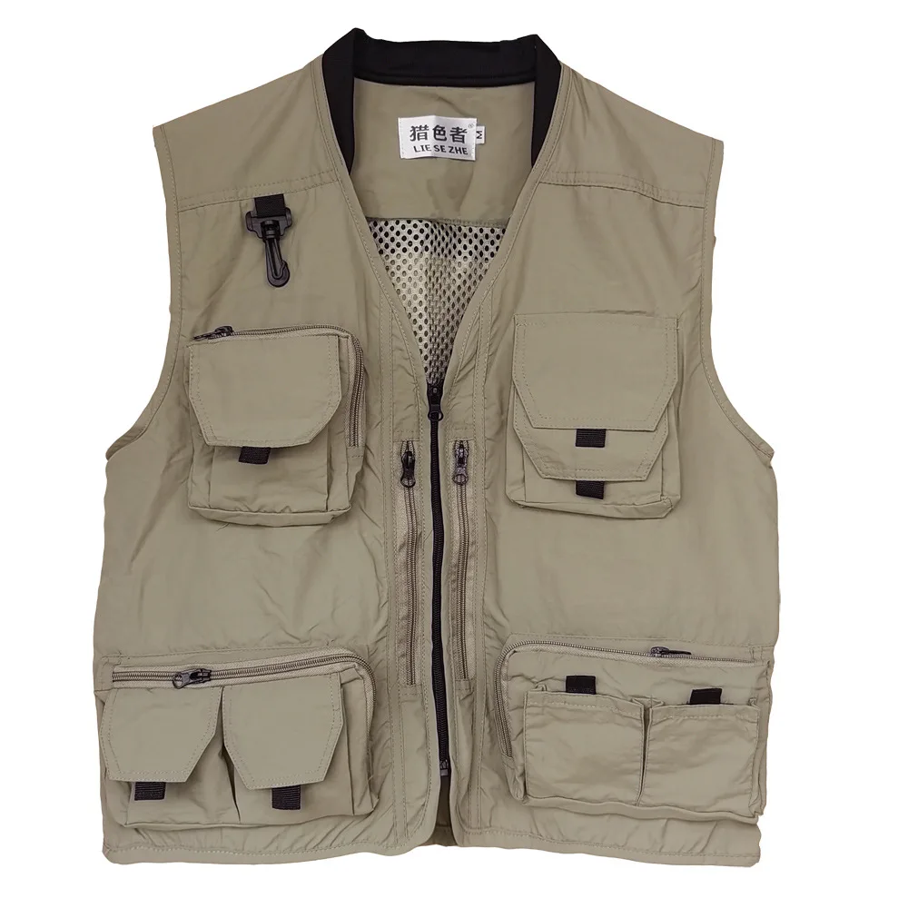 2023 Men's Autumn Outdoor Quick-Drying Vest Outdoor Photography Fishing Multi-Pocket Vest
2023 Men's Autumn Outdoor Quick-Drying Vest Outdoor Photography Fishing Multi-Pocket Vest