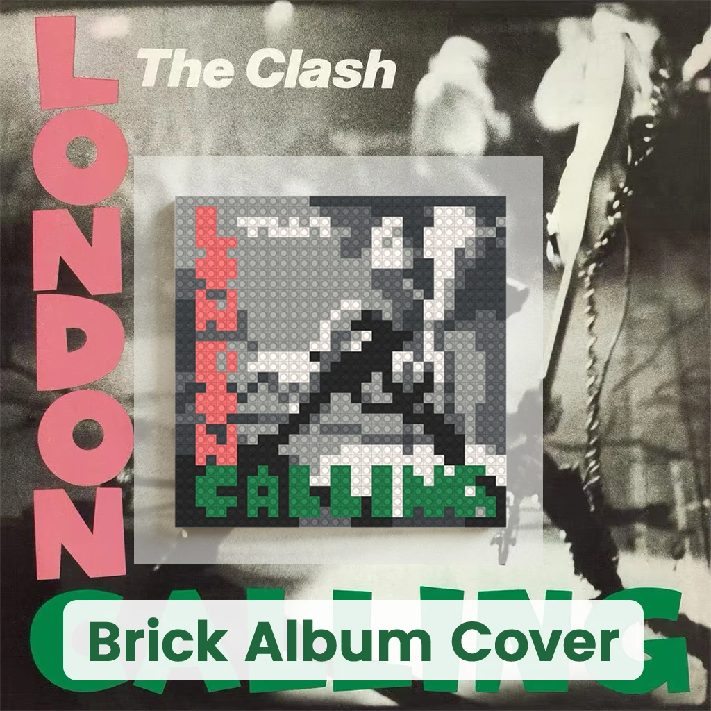 Punk Rock Band The Clash MOC Building Blocks Brick Mosaic Wall Art Album Pixel Painting Home Decor
Punk Rock Band The Clash MOC Building Blocks Brick Mosaic Wall Art Album Pixel Painting Home Decor