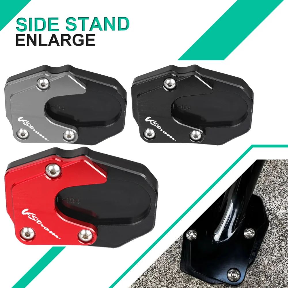 Side Stand Enlarger Pad Kickstand Extension Plate Motorcycle For SUZUKI VSTROM V-STORM 800 1050 DE 800DE 1050DE 2023 2024 2025
Side Stand Enlarger Pad Kickstand Extension Plate Motorcycle For SUZUKI VSTROM V-STORM 800 1050 DE 800DE 1050DE 2023 2024 2025