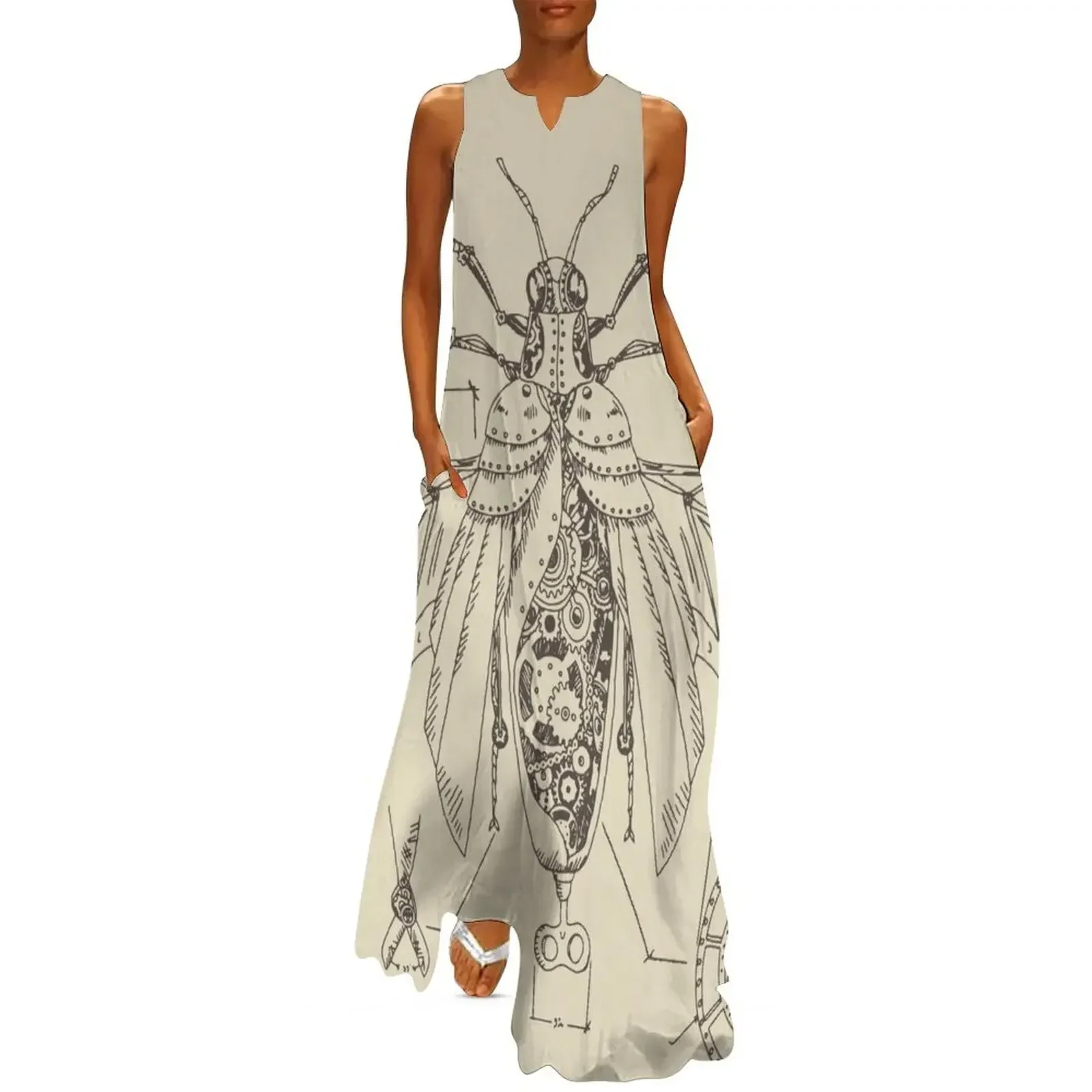 Steampunk Beetle Long Dress dress for women 2025 dress women summer 2025 Female clothing vintage
Steampunk Beetle Long Dress dress for women 2025 dress women summer 2025 Female clothing vintage