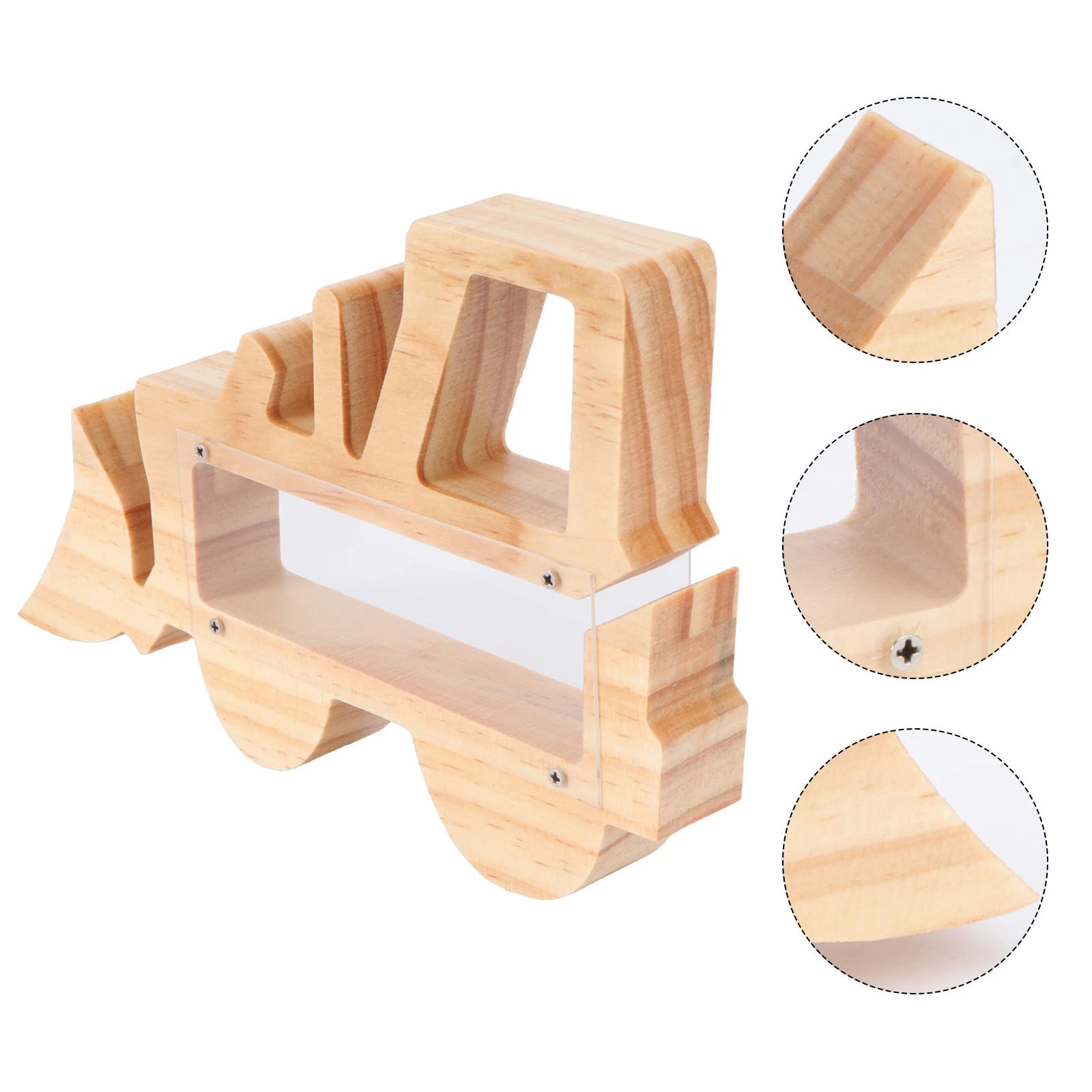 Creative Wooden Piggy Bank Money Box Kids Savings Educational Gift Storage Tractor Shovel Shape Safe Eco Material
Creative Wooden Piggy Bank Money Box Kids Savings Educational Gift Storage Tractor Shovel Shape Safe Eco Material