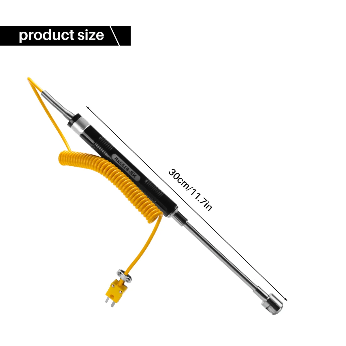 -81532B -50 to 500Deg/C K Type Handheld Surface Thermocouple Probe for Measuring the Surface Temperature
-81532B -50 to 500Deg/C K Type Handheld Surface Thermocouple Probe for Measuring the Surface Temperature