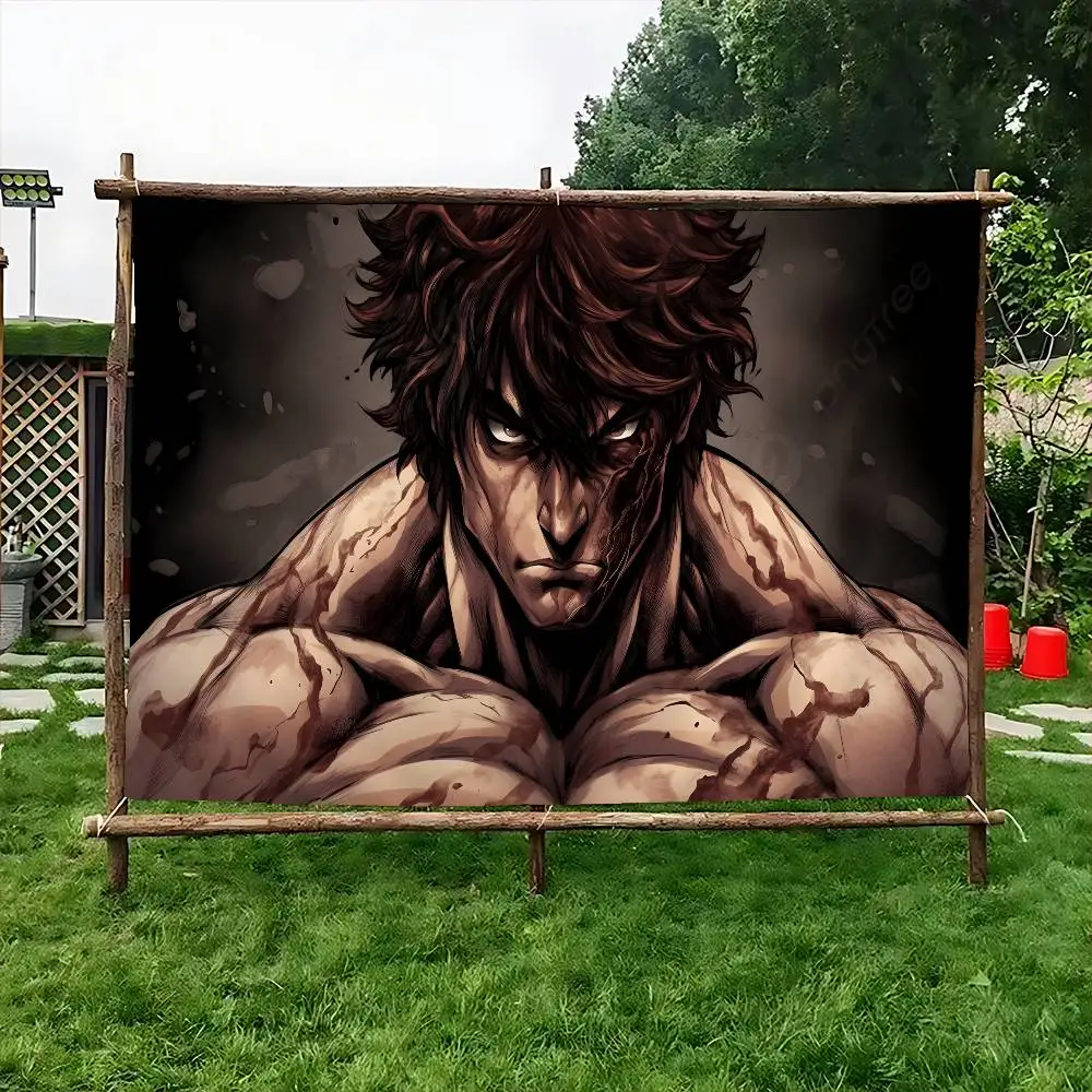 Japanese Anime Baki Hanma Large Size Flags Printing Patterns Interesting Birthday Party Decorations Banner
Japanese Anime Baki Hanma Large Size Flags Printing Patterns Interesting Birthday Party Decorations Banner
