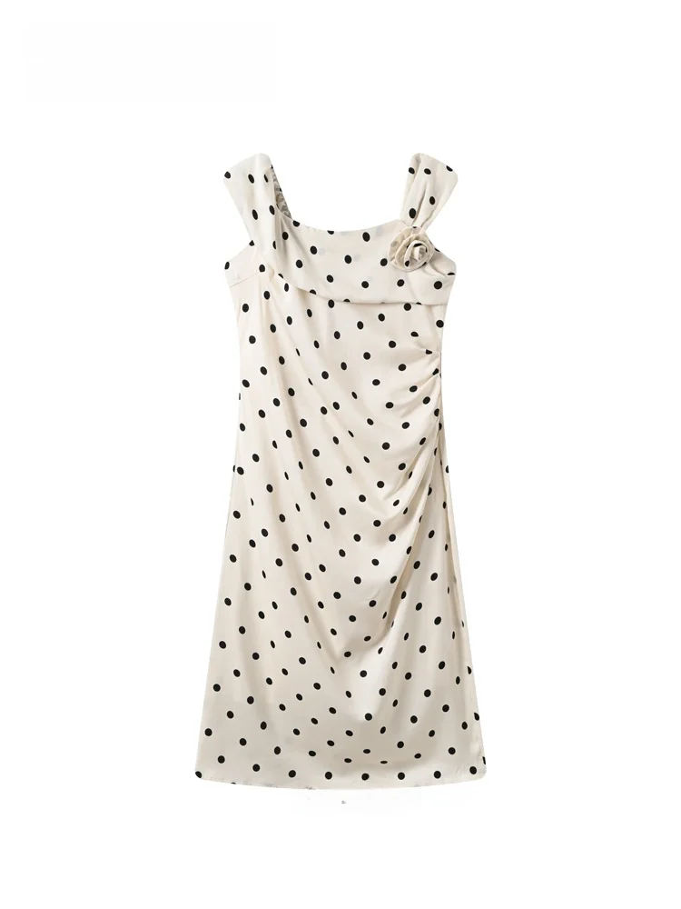 Summer New Style Casual Floral Print Sleeveless Strap Dress Women's plus Size A-Line Skirt French Style Side Zipper Long Dress
Summer New Style Casual Floral Print Sleeveless Strap Dress Women's plus Size A-Line Skirt French Style Side Zipper Long Dress