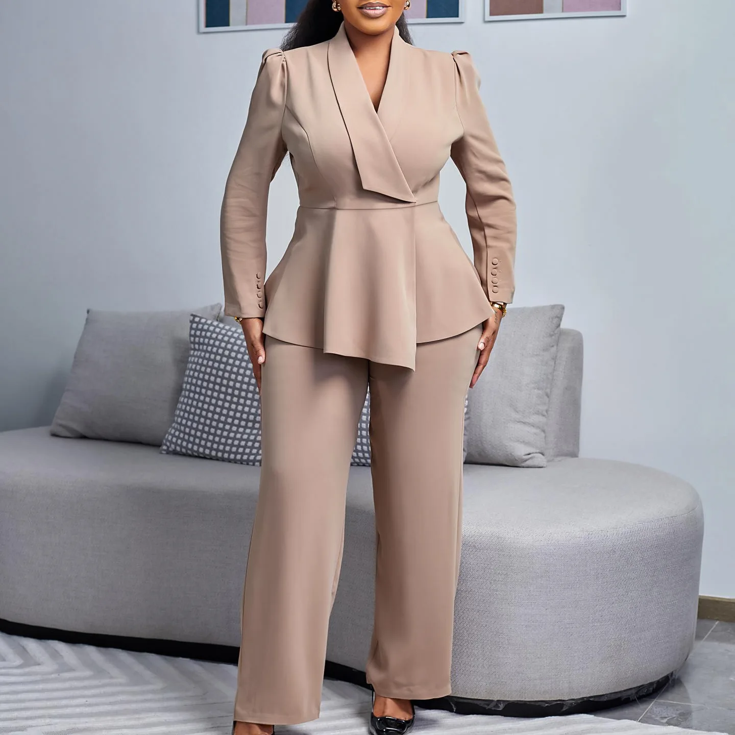 2 Piece Women Sets Plus Size Dashiki African New Arrival Matching Two Pieces Sets Blazer Coat Top Pants Suits Outfits Clothing
2 Piece Women Sets Plus Size Dashiki African New Arrival Matching Two Pieces Sets Blazer Coat Top Pants Suits Outfits Clothing