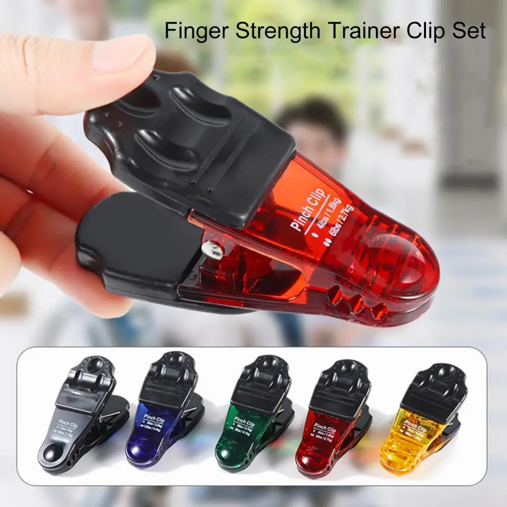 Finger Strength Trainer Clip Hand Grip Strengthener Set with Magnetic Finger Trainer Clips for Pinch Pin Thumb for Hand
Finger Strength Trainer Clip Hand Grip Strengthener Set with Magnetic Finger Trainer Clips for Pinch Pin Thumb for Hand