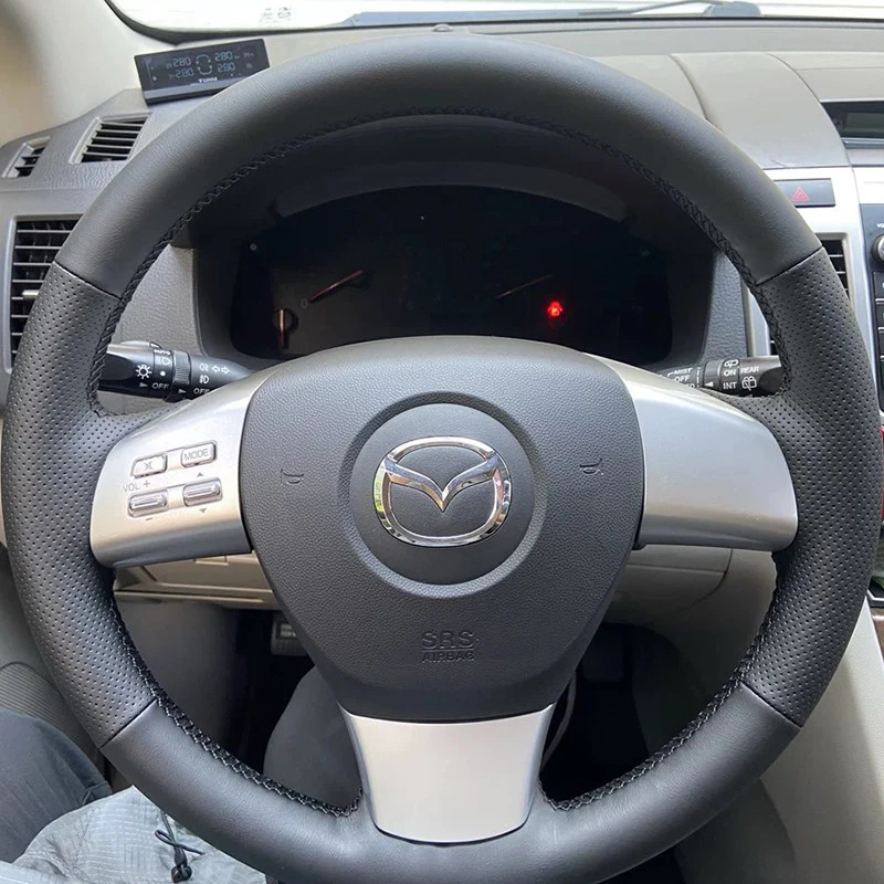 Чехол на руль из микрофибры для Mazda 8 2011-2015, настраиваемый, с ручной прострочкой, противоскользящий, плетеный
Чехол на руль из микрофибры для Mazda 8 2011-2015, настраиваемый, с ручной прострочкой, противоскользящий, плетеный