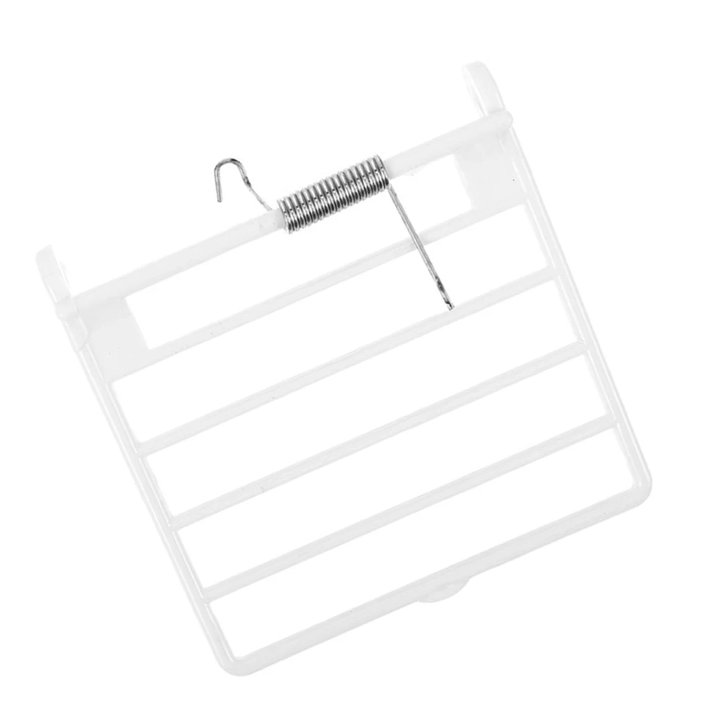 Birdcage Door Accessories Quail Replacement Hanging White Pet Parrot Durable ABS Spring Easy Installation Fits Birdcages Safety
Birdcage Door Accessories Quail Replacement Hanging White Pet Parrot Durable ABS Spring Easy Installation Fits Birdcages Safety
