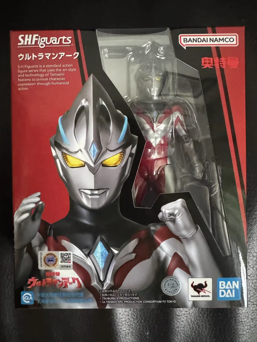 Новый запас BANDAI SHF Ultraman Arc подвижная кукла фильм аниме фигурка модель коллекция подарок на день рождения игрушка Хаяэ броня
Новый запас BANDAI SHF Ultraman Arc подвижная кукла фильм аниме фигурка модель коллекция подарок на день рождения игрушка Хаяэ броня