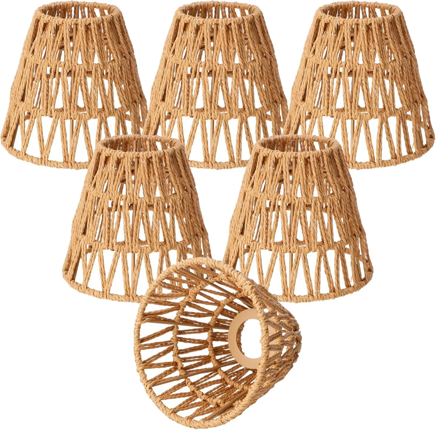 Small Rattan Bell Lamp Shade Boho Handwoven Barrel Rattan Chandelier Shades Replacement for Table Floor Lamp Pendant Lig
Small Rattan Bell Lamp Shade Boho Handwoven Barrel Rattan Chandelier Shades Replacement for Table Floor Lamp Pendant Lig