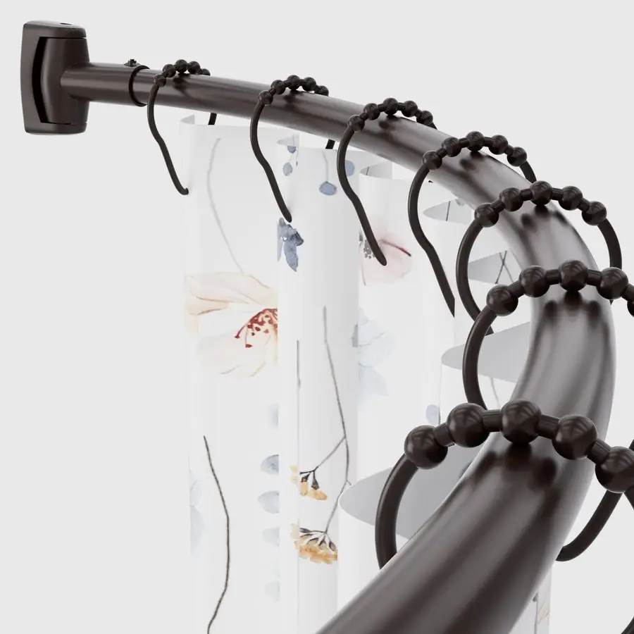 Curved Shower Rod, 4272 inches Extra Wide Shower Curtain Rod, Rust proof, Premium Stainless Steel, Curved Shower Rod for Bathroo
Curved Shower Rod, 4272 inches Extra Wide Shower Curtain Rod, Rust proof, Premium Stainless Steel, Curved Shower Rod for Bathroo