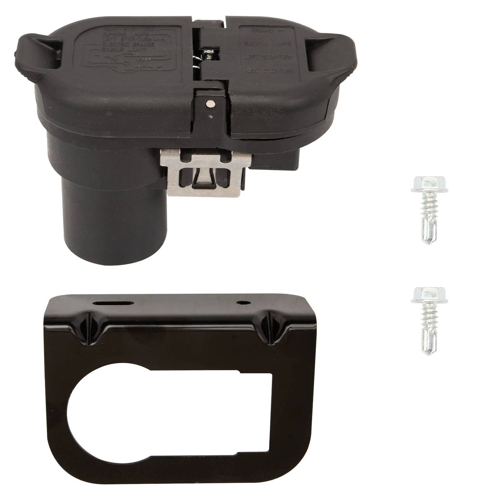 Rear Bumper Trailer Hitch Tow Plug Connector Compatible with 2011-2022 Dodge Ram 1500 2500 3500 Replaces 56055632AC
Rear Bumper Trailer Hitch Tow Plug Connector Compatible with 2011-2022 Dodge Ram 1500 2500 3500 Replaces 56055632AC