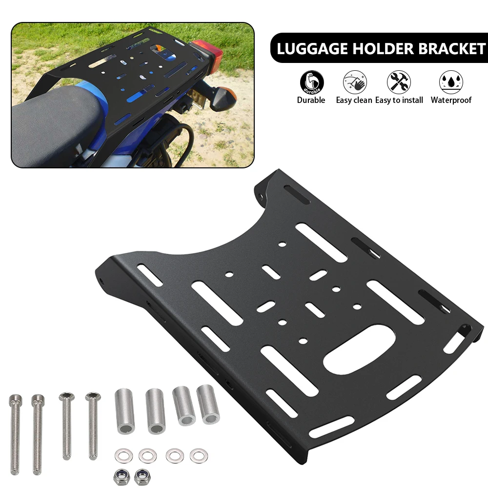 For Suzuki DRZ400 DRZ400S DRZ400SM All Years 2000- 2023 2022 2021 2024 Motorcycle Rear Luggage Rack Mounting Rack Support Holder
For Suzuki DRZ400 DRZ400S DRZ400SM All Years 2000- 2023 2022 2021 2024 Motorcycle Rear Luggage Rack Mounting Rack Support Holder