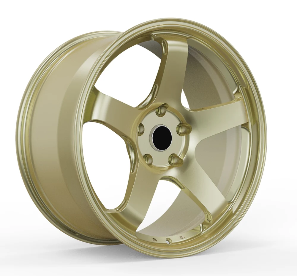 OEM 17-24 Inch Bright Polished Frozen Gold Car Wheel Rims One-piece Forged Wheel 20 Inch 5x130 Wheels For Porsche 718
OEM 17-24 Inch Bright Polished Frozen Gold Car Wheel Rims One-piece Forged Wheel 20 Inch 5x130 Wheels For Porsche 718