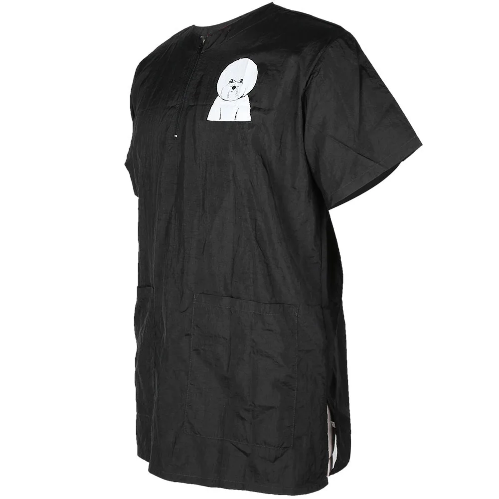 Pet Grooming Overalls Hair Stylist Smocks Haircut Cape Barber Apron For Dog Cat Groomers Work Clothes G1022
Pet Grooming Overalls Hair Stylist Smocks Haircut Cape Barber Apron For Dog Cat Groomers Work Clothes G1022