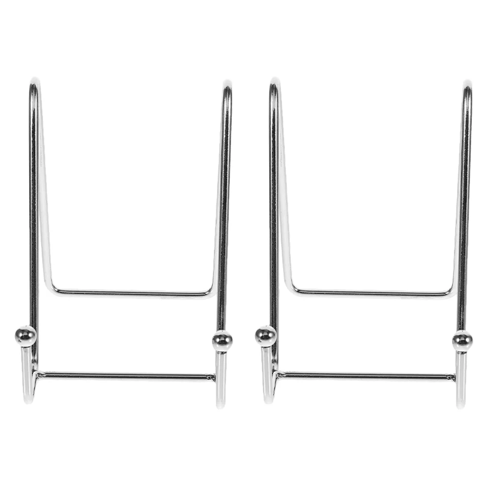 2 Pcs Iron Photo Frame Stand Picture Easel Small Plate Holder Card Display Disc Dish Metal Pocket Chart
2 Pcs Iron Photo Frame Stand Picture Easel Small Plate Holder Card Display Disc Dish Metal Pocket Chart
