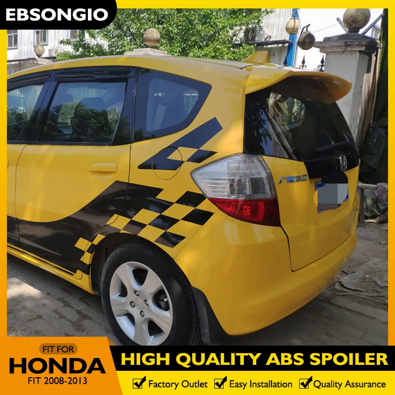 Rear Roof Spoiler For Honda Fit Jazz 2008 2009 2010 2011 2012 2013 ABS Black White Color Rear Spoiler Tail Trunk Boot Lip Wing
Rear Roof Spoiler For Honda Fit Jazz 2008 2009 2010 2011 2012 2013 ABS Black White Color Rear Spoiler Tail Trunk Boot Lip Wing