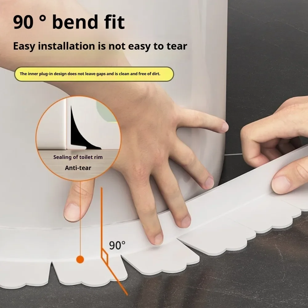 2pcs Waterproof Sealing Strip Tape Kitchen Sink Corner Antifouling Caulk Tape No Trace Self Adhesive Double Leakproof Strip
2pcs Waterproof Sealing Strip Tape Kitchen Sink Corner Antifouling Caulk Tape No Trace Self Adhesive Double Leakproof Strip