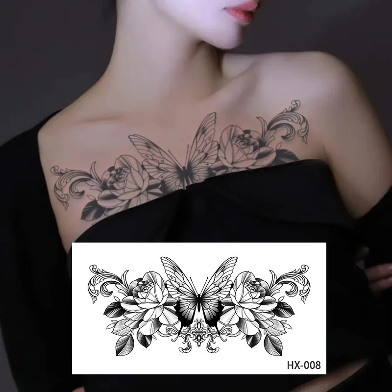 Chest Floral Herbal Tattoo Sticker Waterproof Male Body Decal Long Lasting Arm Pattern Semi Permanent Elegant Letter Art
Chest Floral Herbal Tattoo Sticker Waterproof Male Body Decal Long Lasting Arm Pattern Semi Permanent Elegant Letter Art