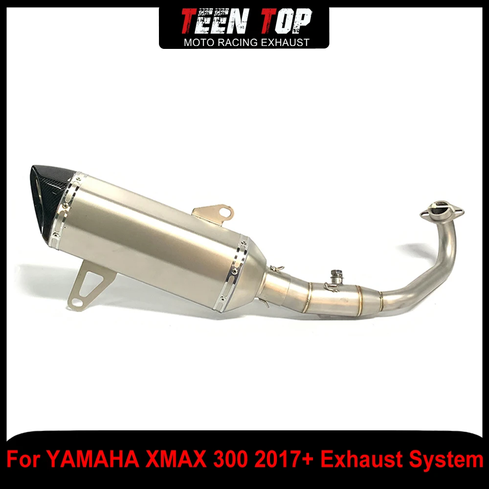 Motorcycle Escape Exhaust Steel Full Systems For YAMAHA XMAX 300 Exhaust Elbow Front Link Pipe Xmax 300 2017+ Slip on
Motorcycle Escape Exhaust Steel Full Systems For YAMAHA XMAX 300 Exhaust Elbow Front Link Pipe Xmax 300 2017+ Slip on