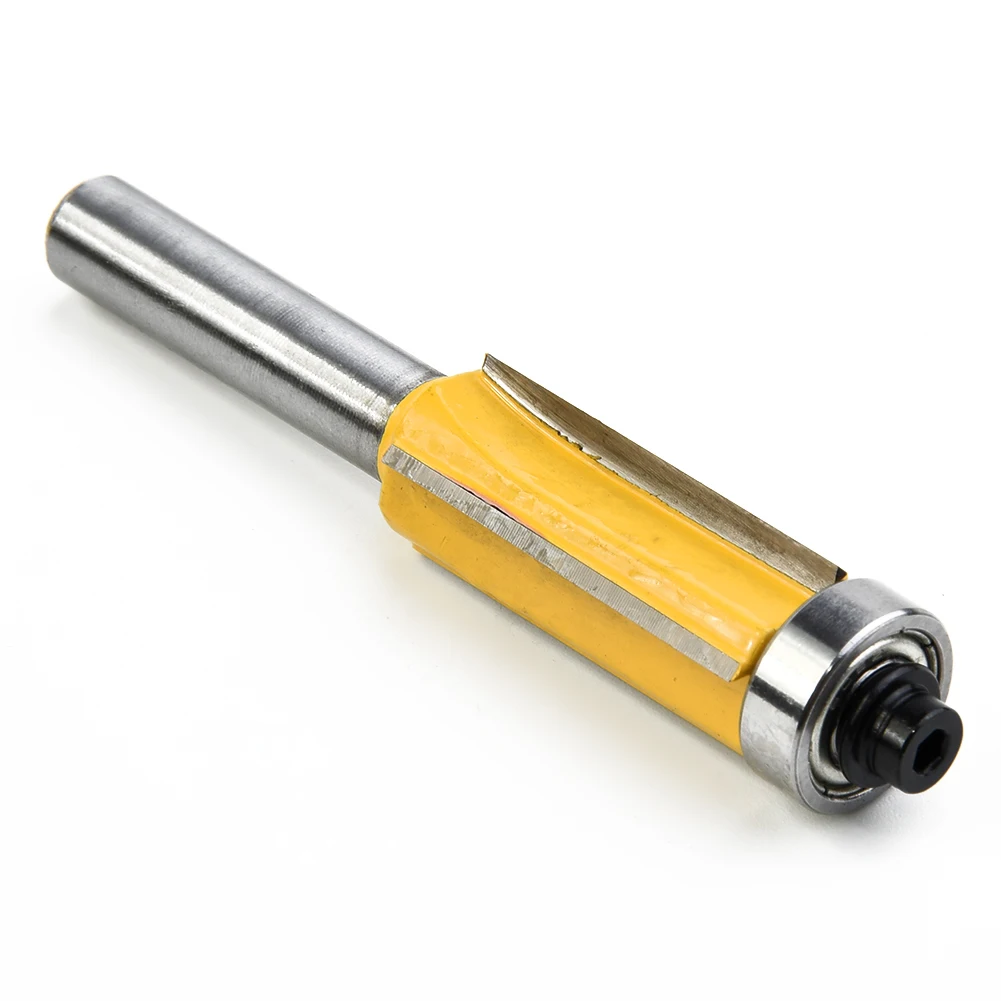 1Pcs 4 Teeth Router Bit Extra Long Bearing Woodworking Tools Milling Cutter 8mm Shank Wood Router Cutter 30mm Blade 14mm Bearing
1Pcs 4 Teeth Router Bit Extra Long Bearing Woodworking Tools Milling Cutter 8mm Shank Wood Router Cutter 30mm Blade 14mm Bearing