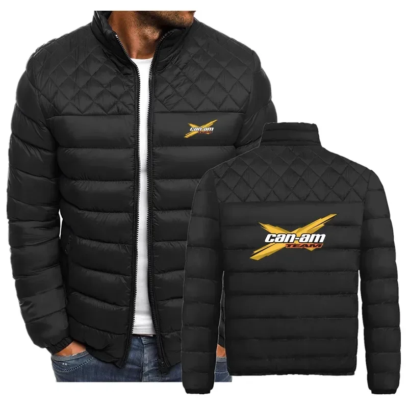 Autumn and winter CAN-AM men's cotton padded jacket simple and fashionable Ling grid cotton padded jacket men's fashion jacket
Autumn and winter CAN-AM men's cotton padded jacket simple and fashionable Ling grid cotton padded jacket men's fashion jacket