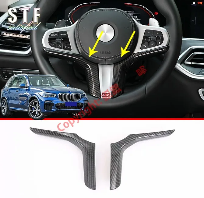 Carbon Fiber Style Interior Steering Wheel Trim Cover For BMW X5 G05 2019 2020 Car Accessories Stickers W4
Carbon Fiber Style Interior Steering Wheel Trim Cover For BMW X5 G05 2019 2020 Car Accessories Stickers W4