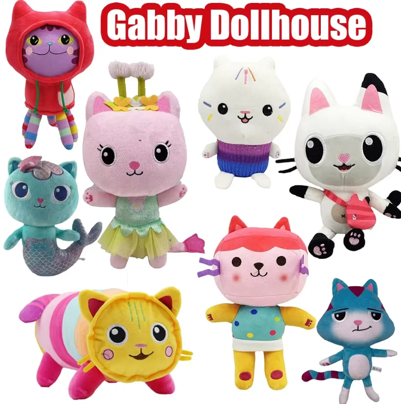 2026 8pcs New Gabbys doll house Plush Toy Mercat Cartoon Stuffed Animals Smiling Cat Car Cat Hug Gaby Girl Birthday Gift
2026 8pcs New Gabbys doll house Plush Toy Mercat Cartoon Stuffed Animals Smiling Cat Car Cat Hug Gaby Girl Birthday Gift