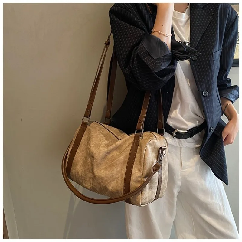 Women's Everyday Style Multi-color Vintage Washed Tote Bag, for Work, Travel, Daily Commute & Casual Street Style Hand Bags
Women's Everyday Style Multi-color Vintage Washed Tote Bag, for Work, Travel, Daily Commute & Casual Street Style Hand Bags