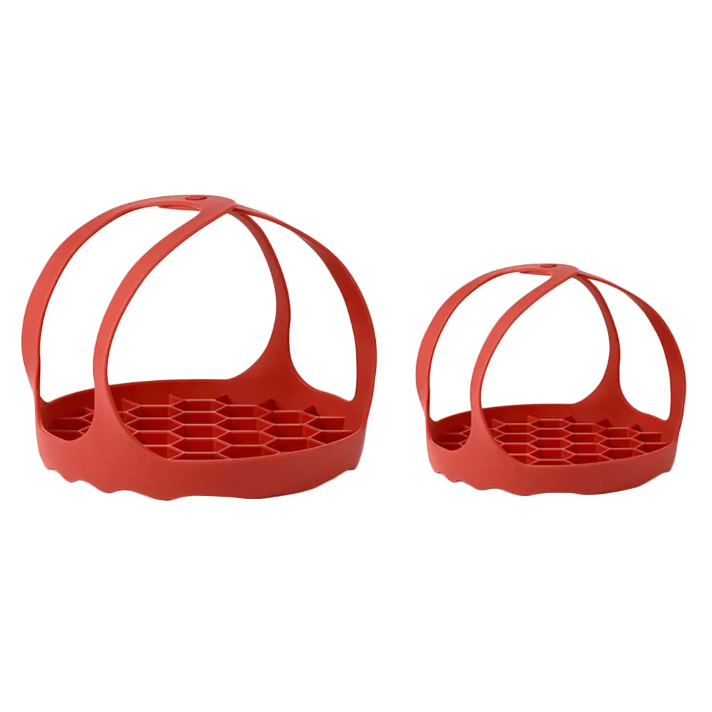2pcs Silicone Steamer Basket For Eggs Food Steam Cooking Rack Reusable Lifter Pressure Cooker Bakeware Pot Multi-Purpose
2pcs Silicone Steamer Basket For Eggs Food Steam Cooking Rack Reusable Lifter Pressure Cooker Bakeware Pot Multi-Purpose