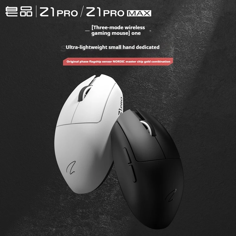 Z1 Pro 2,4G Bluetooth Tri Mode Сверхлегкая беспроводная игровая мышь 4K/8K Paw3395/3950 Киберспортивная мышь Маленькие и средние руки
Z1 Pro 2,4G Bluetooth Tri Mode Сверхлегкая беспроводная игровая мышь 4K/8K Paw3395/3950 Киберспортивная мышь Маленькие и средние руки