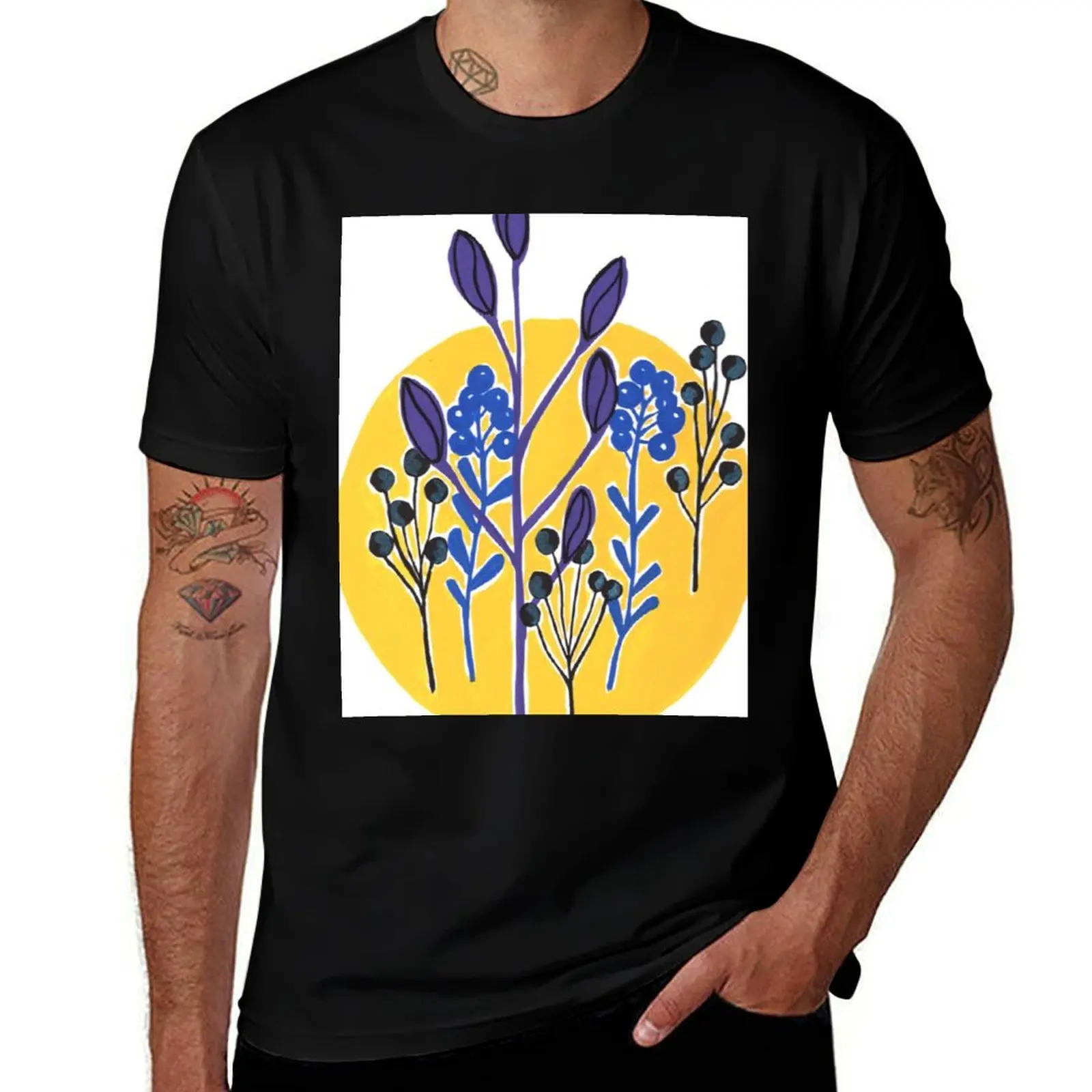 Yellow Dot with Flowers T-Shirt summer clothes customs design your own tshirts for men
Yellow Dot with Flowers T-Shirt summer clothes customs design your own tshirts for men