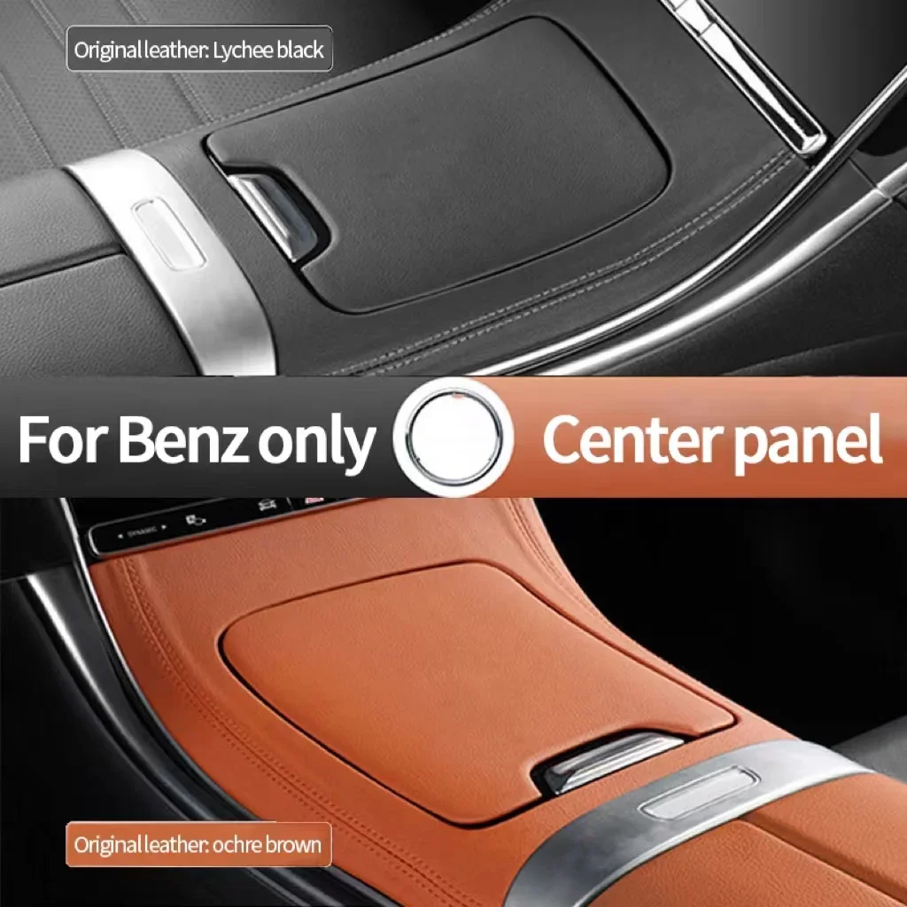 leather central control panel decorative cover decoration For Mercedes-Benz C Class GLC W206 2022-2024 car accessories styling
leather central control panel decorative cover decoration For Mercedes-Benz C Class GLC W206 2022-2024 car accessories styling