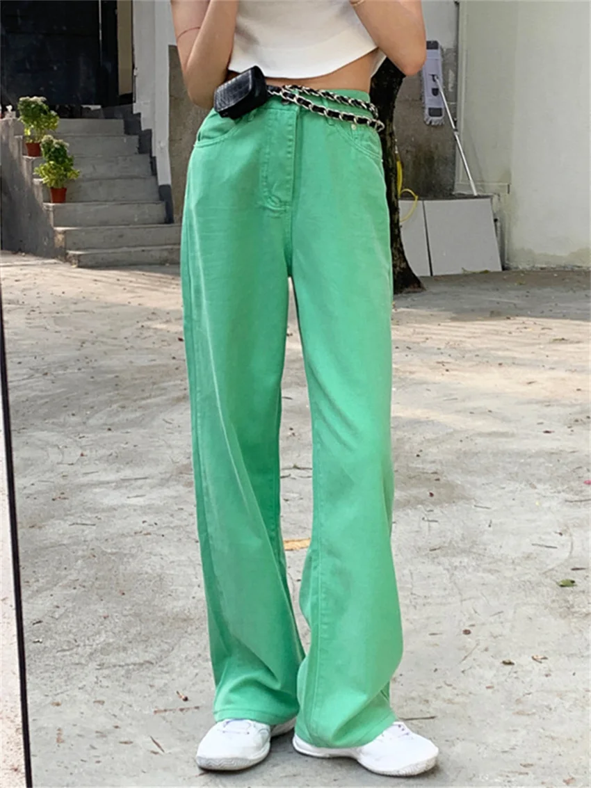 Alien Kitty 2024 Candy Color Pants Loose Summer New Women Casual Mopping Straight High Waist Slim New Solid Chic Office Lady
Alien Kitty 2024 Candy Color Pants Loose Summer New Women Casual Mopping Straight High Waist Slim New Solid Chic Office Lady