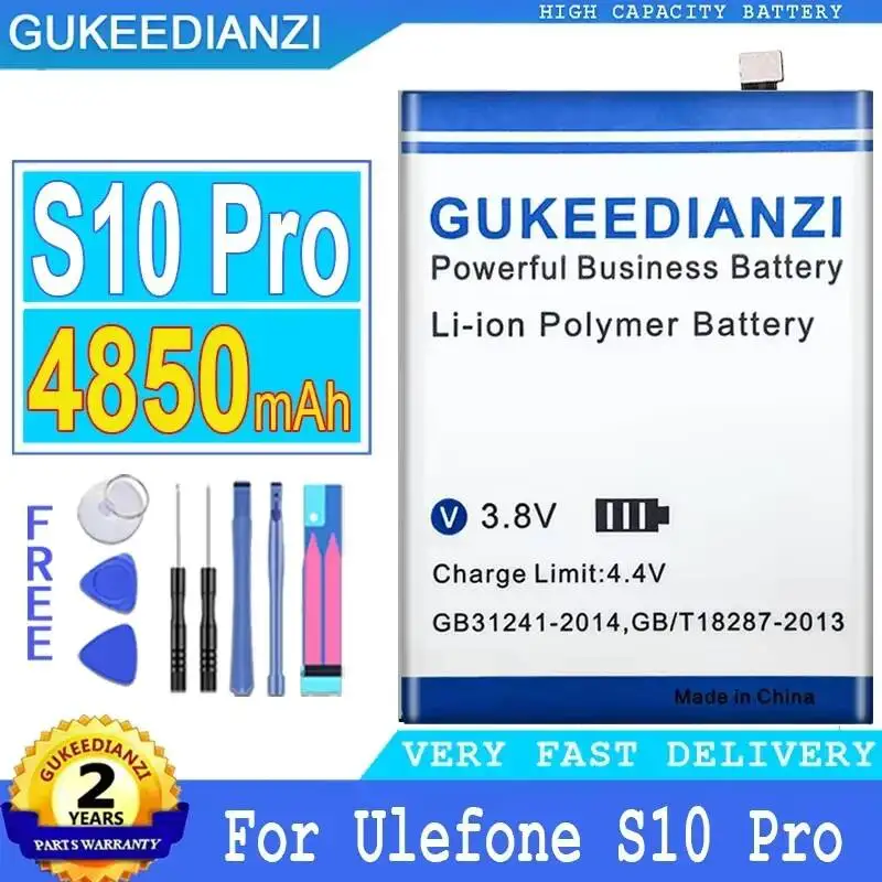 Fast Charging 4850mAh Mobile Phone Battery For Ulefone S10 Pro
Fast Charging 4850mAh Mobile Phone Battery For Ulefone S10 Pro