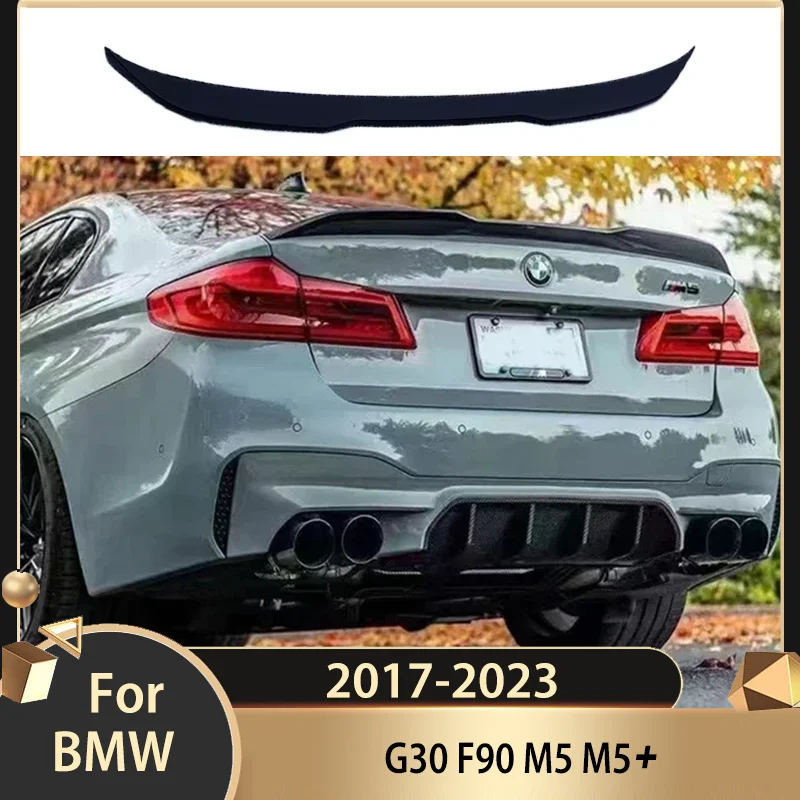 Rear Trunk Spoiler Wing Lip Spoiler Tail Fin body kit Tuning For BMW G30 F90 M5 M5+ 2017-2023 M Performance Pro Style
Rear Trunk Spoiler Wing Lip Spoiler Tail Fin body kit Tuning For BMW G30 F90 M5 M5+ 2017-2023 M Performance Pro Style