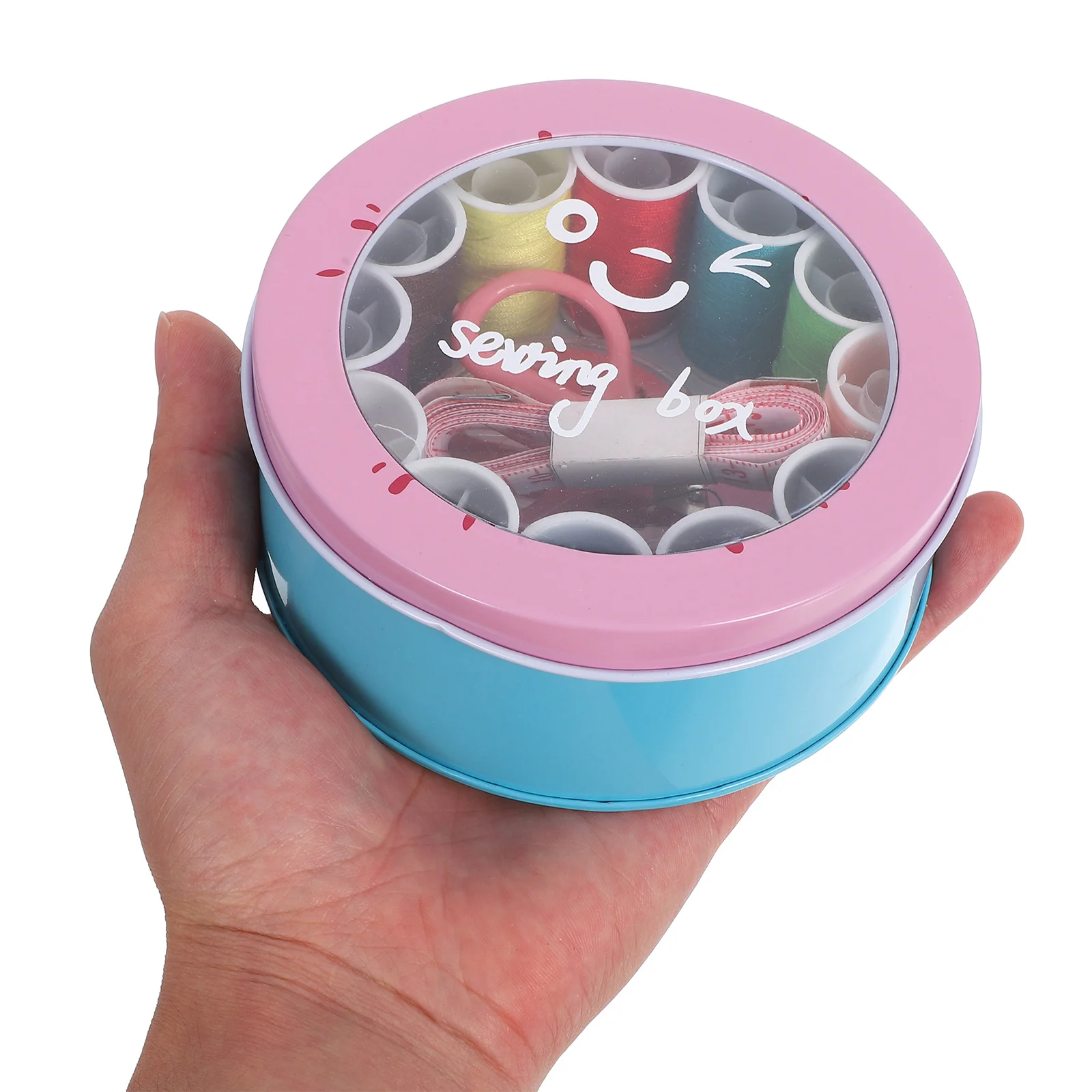 1Set Mini Sewing Kit 12 Rolls 12 Color Threads 16 Needles Scissors Tape Needle Threader Iron Case Great for Beginners
1Set Mini Sewing Kit 12 Rolls 12 Color Threads 16 Needles Scissors Tape Needle Threader Iron Case Great for Beginners