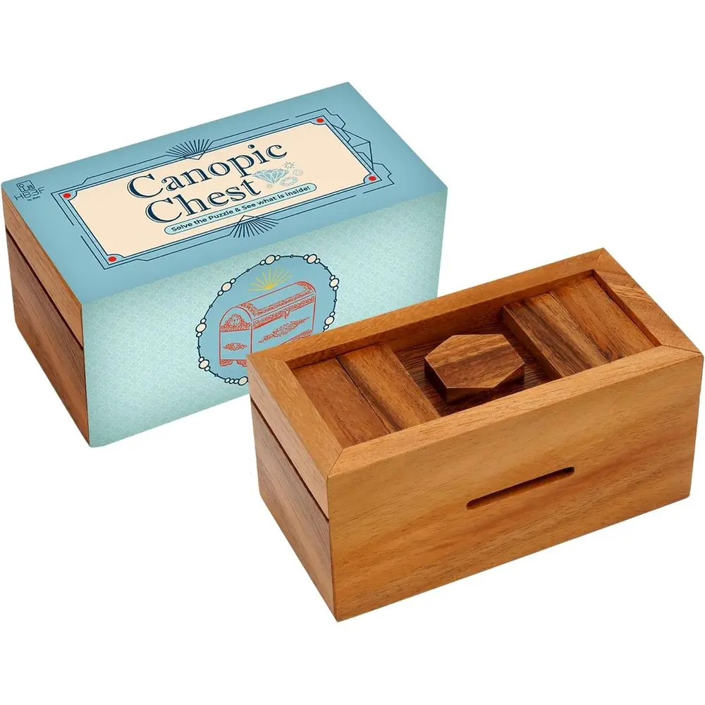 BSIRI Canopic Chest Challenging Brain Teaser Wooden Mind Puzzles and Use as Money Stash lry 3D Puzzle Lock Box Git Card Money Pu
BSIRI Canopic Chest Challenging Brain Teaser Wooden Mind Puzzles and Use as Money Stash lry 3D Puzzle Lock Box Git Card Money Pu