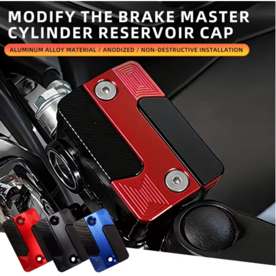 1pc Motorcycle Aluminum Brake Fluid Reservoir Cap Master Cylinder Cover For PCX Forza MT SYM MMBCU UHR150 CNC Modification
1pc Motorcycle Aluminum Brake Fluid Reservoir Cap Master Cylinder Cover For PCX Forza MT SYM MMBCU UHR150 CNC Modification
