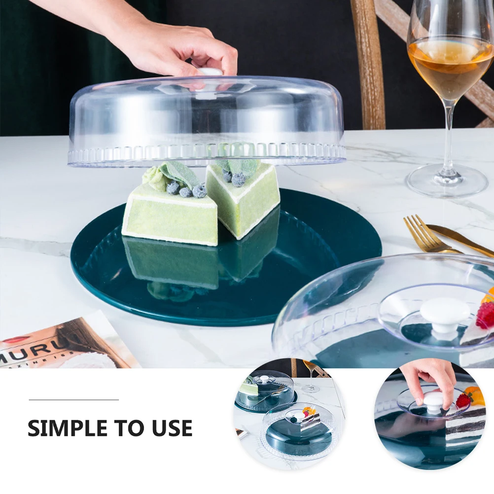 Transparent Cake Heat Resistant Protective Plastic Dome Splash Proof Dust Proof Food Cover Kitchen Gadget Fresh Keeping Plate
Transparent Cake Heat Resistant Protective Plastic Dome Splash Proof Dust Proof Food Cover Kitchen Gadget Fresh Keeping Plate