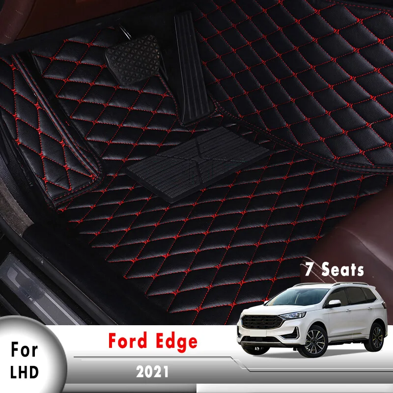 Автомобильные коврики для Ford Edge 2021 (7 сидений), коврики, аксессуары для автостайлинга, накладки на педали, интерьер из искусственной кожи
Автомобильные коврики для Ford Edge 2021 (7 сидений), коврики, аксессуары для автостайлинга, накладки на педали, интерьер из искусственной кожи