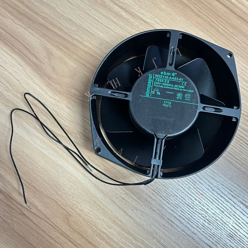 NN original for ebmpapst W2S130-AA03-01 AC Axial Fan Part 172x150x55mm, 230VAC, 224CFM
NN original for ebmpapst W2S130-AA03-01 AC Axial Fan Part 172x150x55mm, 230VAC, 224CFM