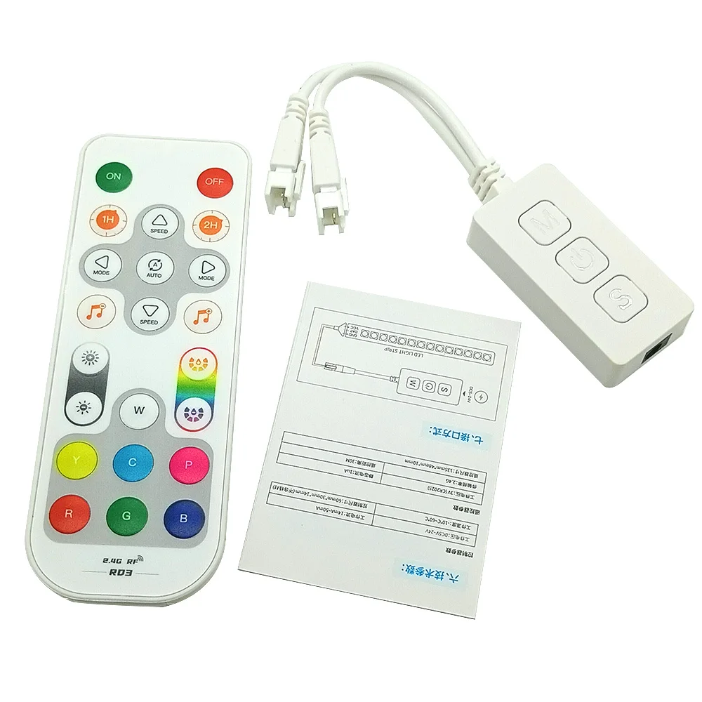 Bluetooth-Контроллер S548E, музыкальное приложение Ifor WS2811WS2812, адресная фотография, одинарная и двойная строка
Bluetooth-Контроллер S548E, музыкальное приложение Ifor WS2811WS2812, адресная фотография, одинарная и двойная строка