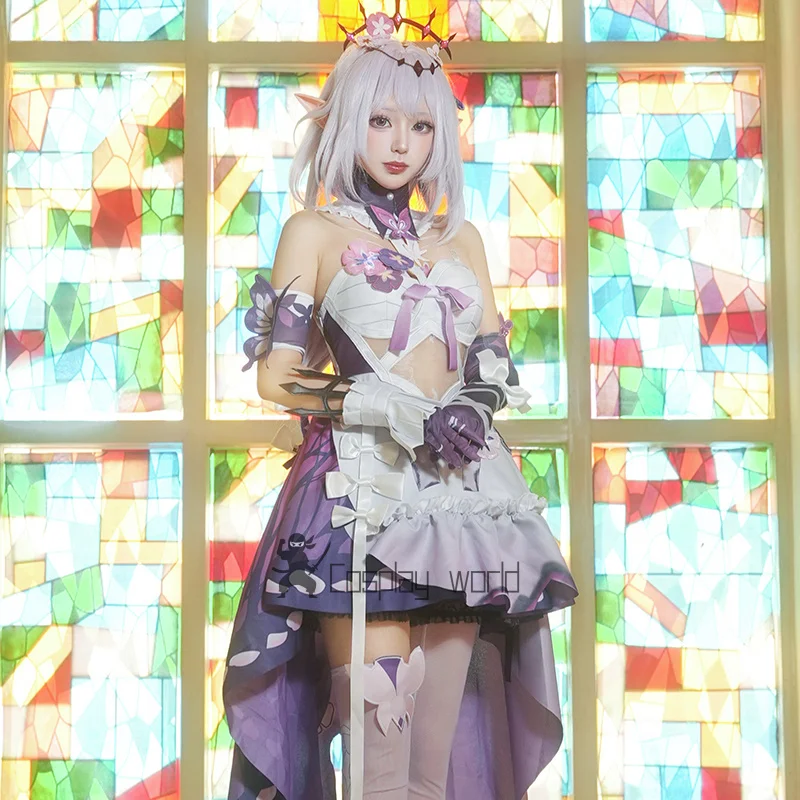 Castorice Cosplay Costume Honkai: Star Rail Game Suit Elegant Dress Uniform Halloween Carnival Party Clothes Clothing for Women
Castorice Cosplay Costume Honkai: Star Rail Game Suit Elegant Dress Uniform Halloween Carnival Party Clothes Clothing for Women