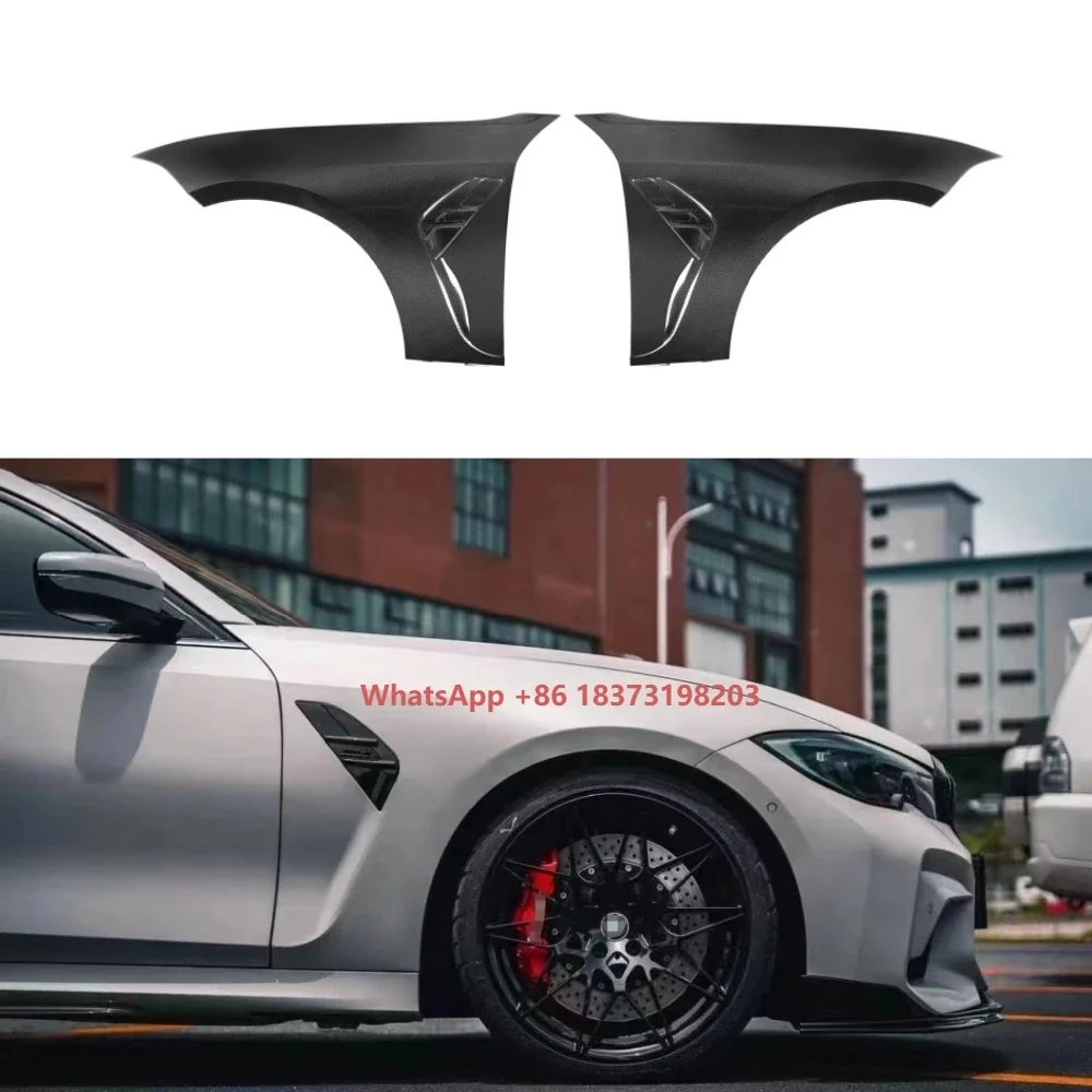 G20 Carbon Fiber Front Side Fender Trims M3 Style for 3 Series G20 2020+ G20 Fender Trims
G20 Carbon Fiber Front Side Fender Trims M3 Style for 3 Series G20 2020+ G20 Fender Trims